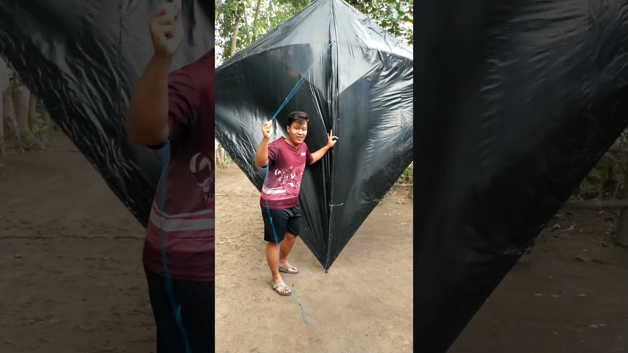 Uji Kekuatan Layangan Jumbo Besar πͺ