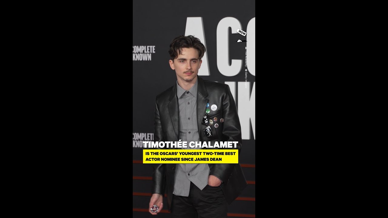 Timothée Chalamet: Youngest Two-Time Best Actor Nominee