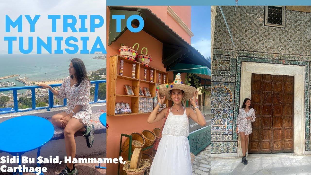 Discover Tunisia 🇹🇳 | Top Attractions in Hammamet & Sidi Bou Said Travel Vlog