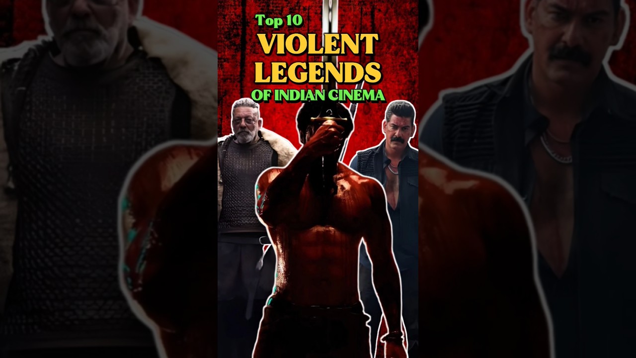 Top 10 Most Violent Legends in Indian Cinema 👊