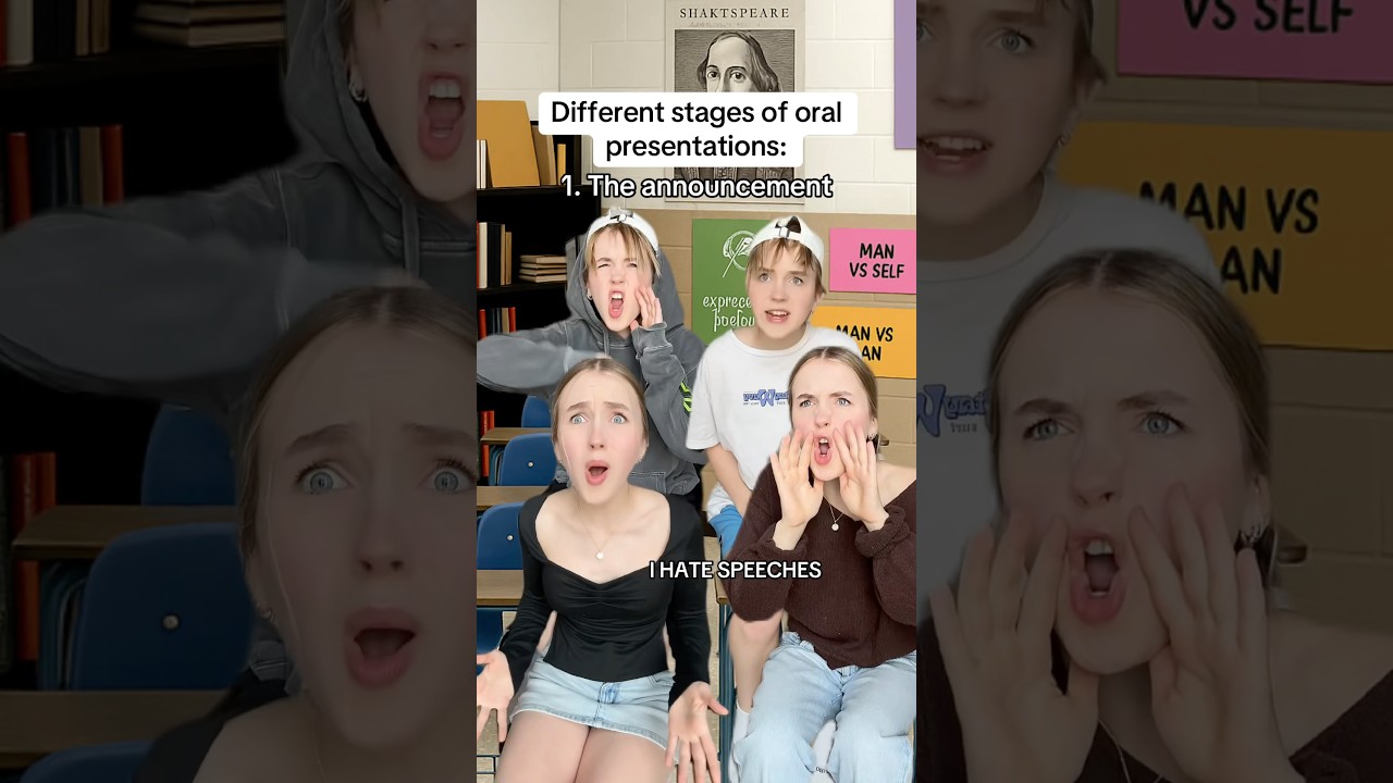 The Various Stages of Giving an Oral Presentation