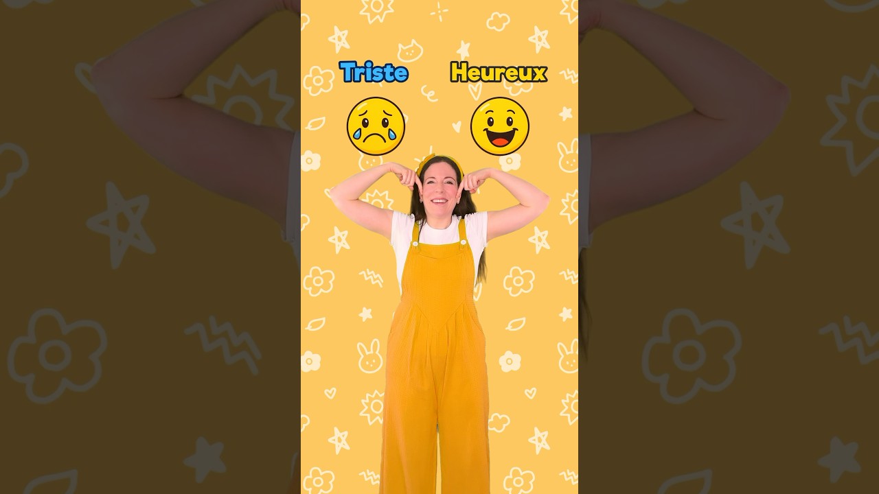 Les contraires en français 🇫🇷 pour débutants