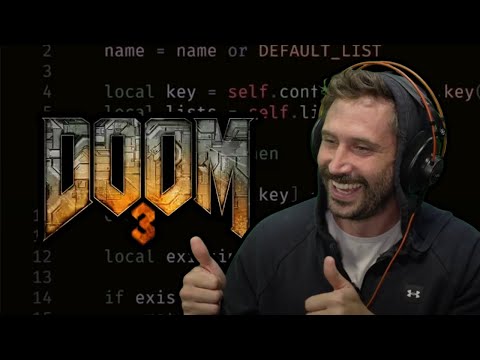 Exploring the Aesthetic Appeal of Doom 3's Source Code