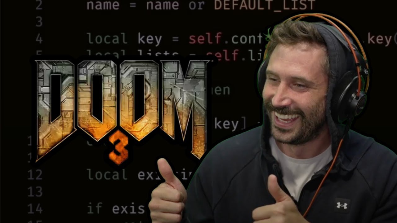 Exploring the Aesthetic Appeal of Doom 3's Source Code