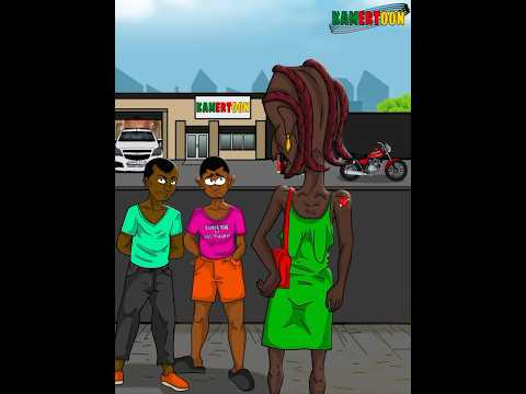 Jour vs Nuit 'Sans maquillage' 👀😭😭💔#animation #afrique #humour #cartoon #funny #blague #kamertoon