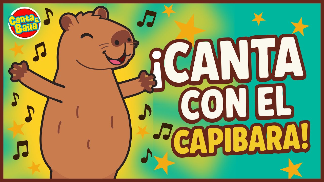 ¡Diviértete con La Canción del Capibara! 🐾 La Mejor para Niños que Cantan y Bailan