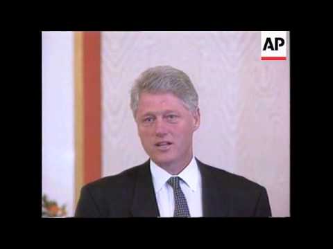 Russia - Clinton & Yeltsin Talk
