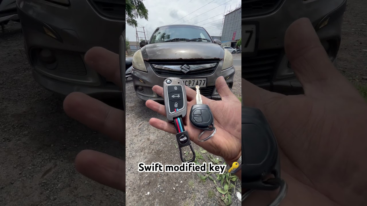 Swift Modified Key 🔑🔥😍 | Suzuki Baleno & Swift Custom Key Designs