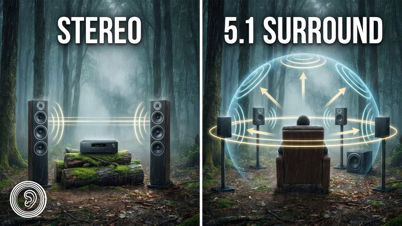 Stereo vs 5.1 Surround Sound Comparison 🌲