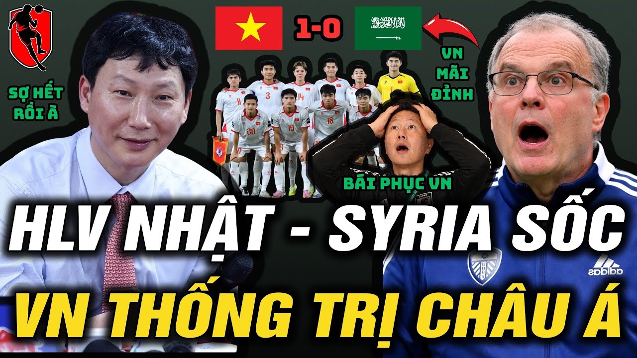 HLV Nhật Bản & Syria Ngỡ Ngàng U23 VN Thắng Đậm ⭐️