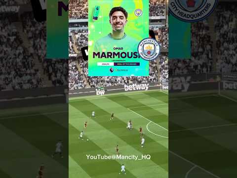 30-Yard Rocket! Omar Marmoush Wins Goal of the Season | Man City vs Bournemouth 2025 🔥