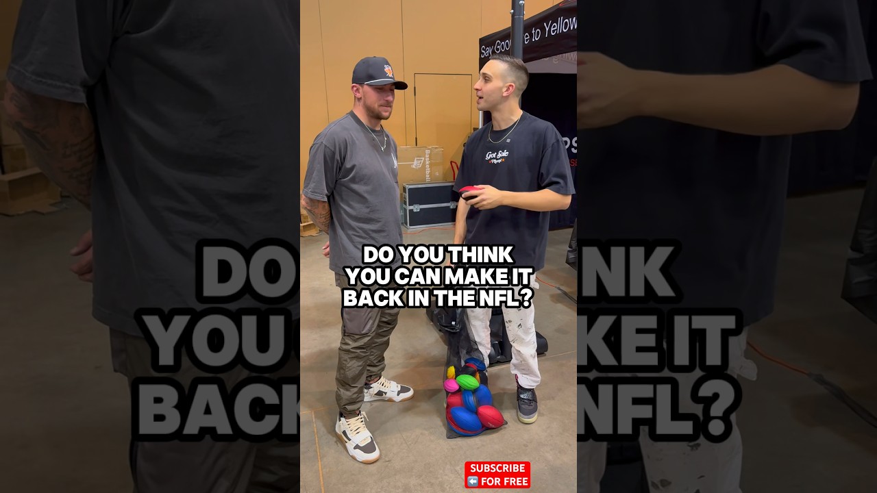 Johnny Manziel on Returning to the NFL 👀