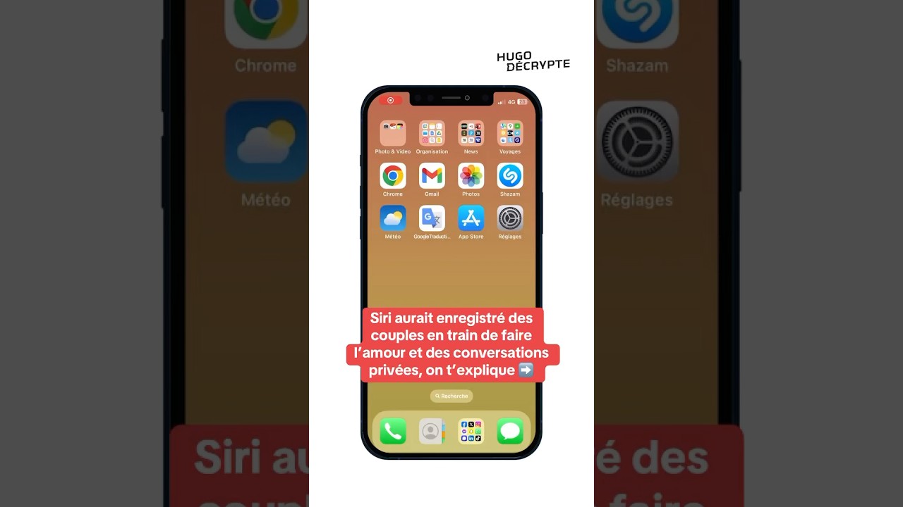 Apple sous plainte pour enregistrement de Siri 📱