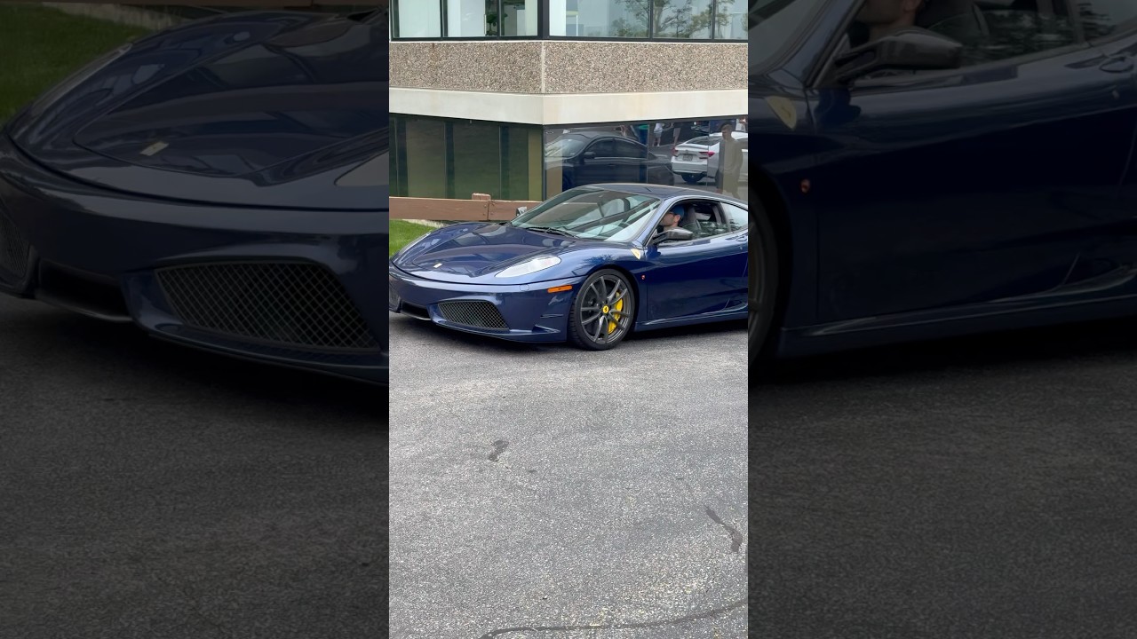 Blue Ferrari 430 Scuderia 🚗