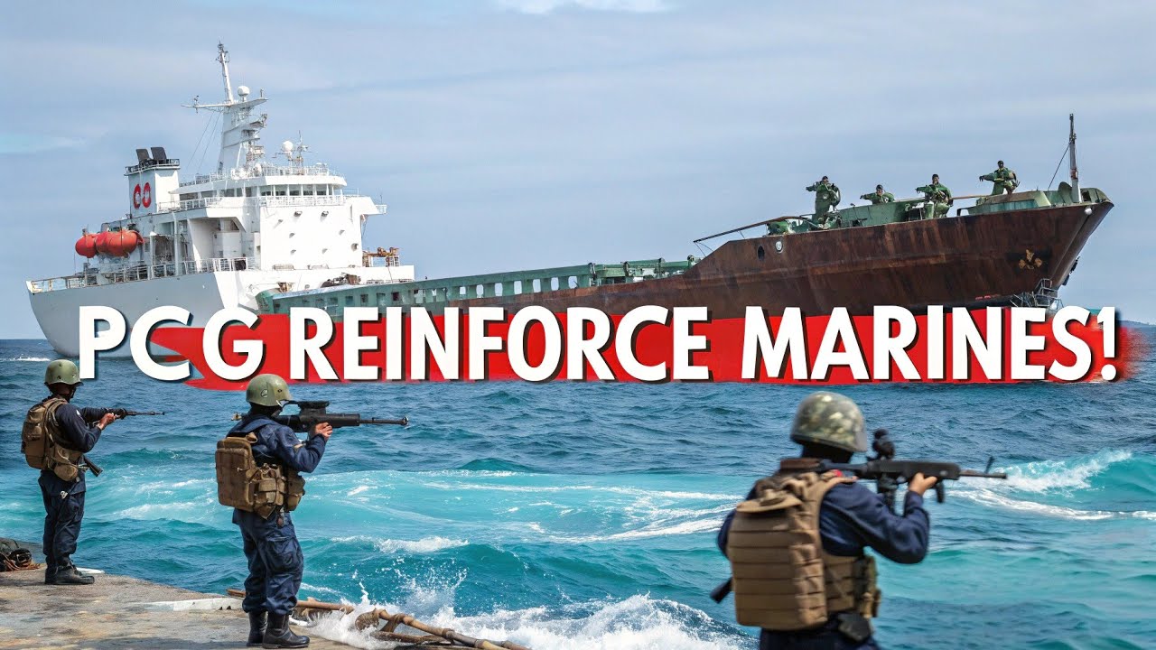 PCG Reinforces Marines on BRP Sierra Madre 🚢