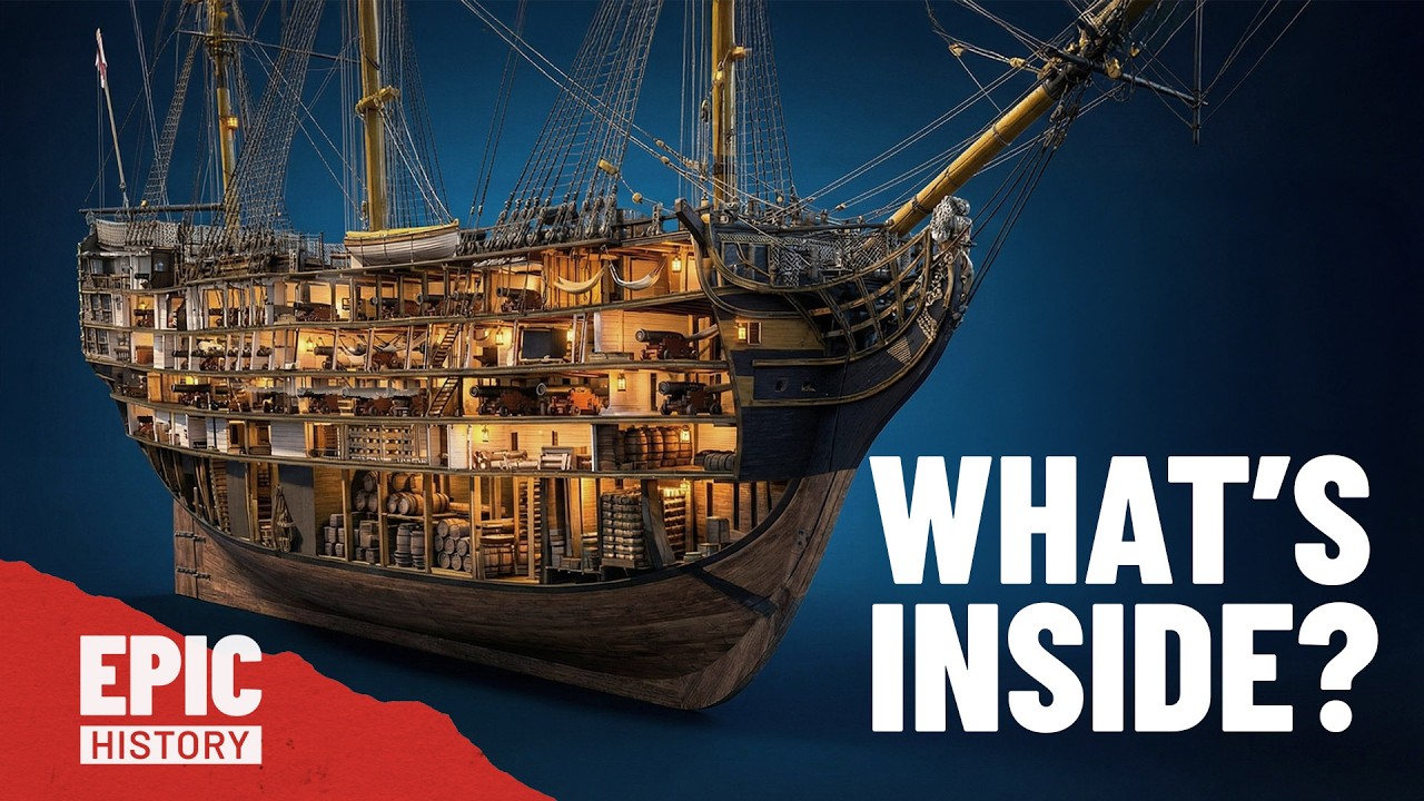 3D Guide to HMS Victory, 18th Century Warship 🚢