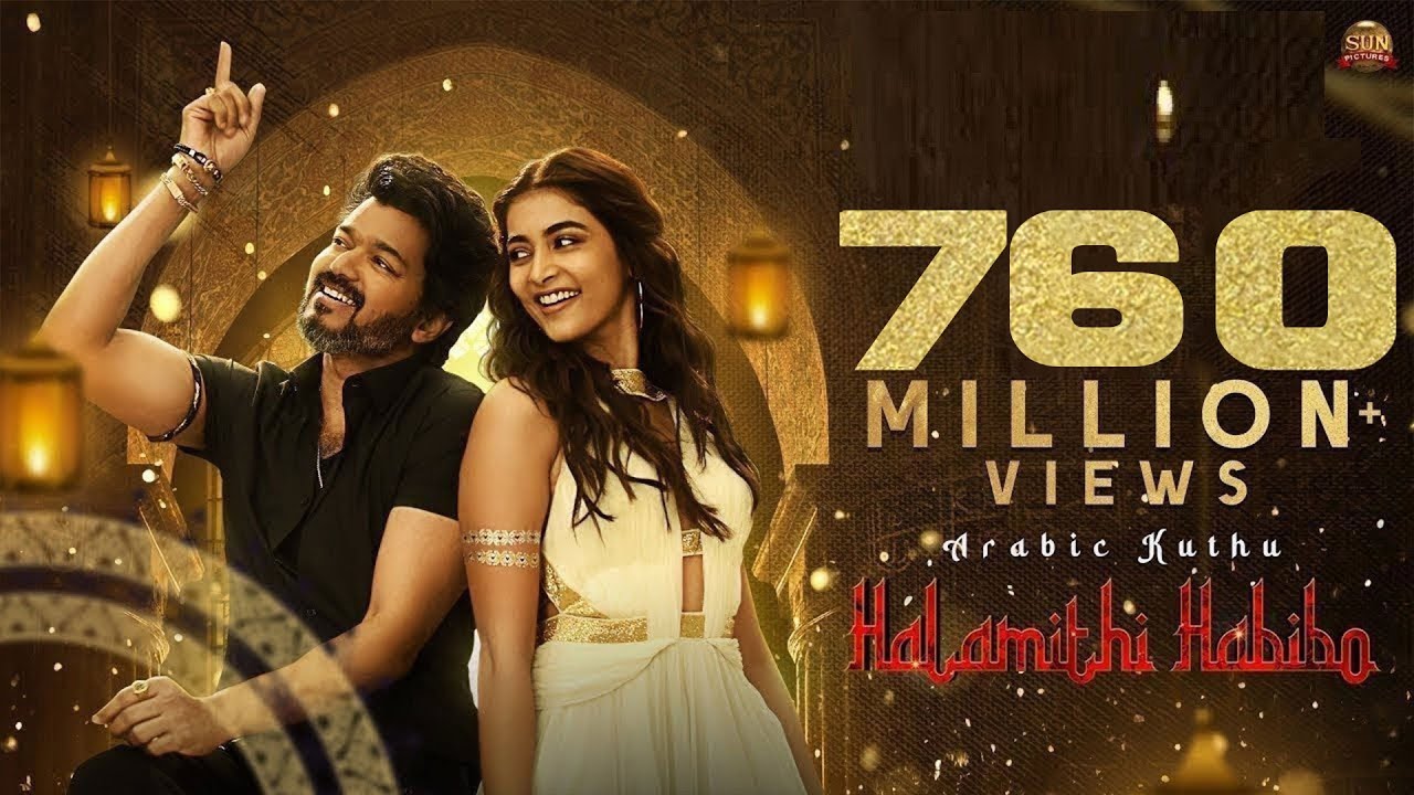 Arabic Kuthu Song from Beast | Vijay & Pooja Hegde 🎶