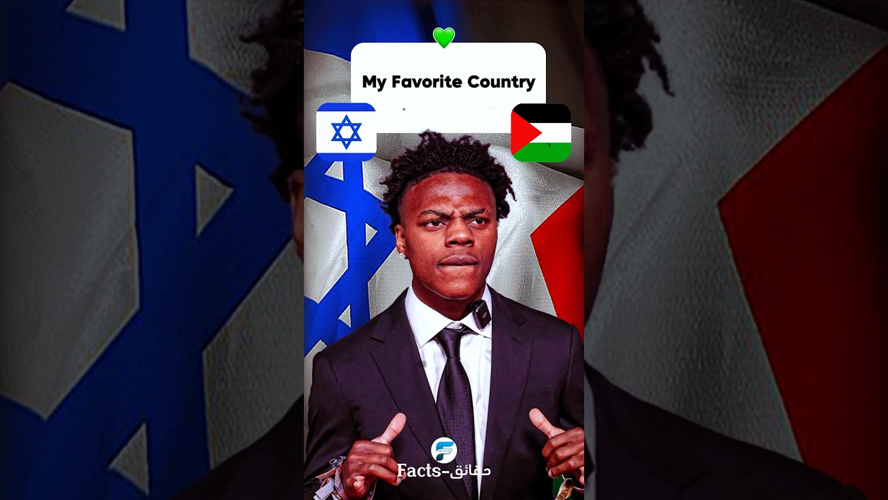 YouTubers' Favorite Countries 🇵🇸🔥