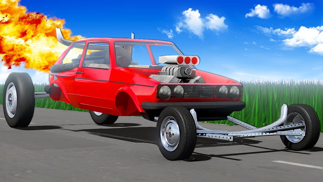 🚗 Building the Fastest Car in Long Drive – Ultimate Speed Challenge!