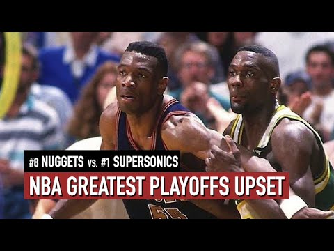 1994 NBA Playoffs: Nuggets vs SuperSonics Game 5 Highlights ๐