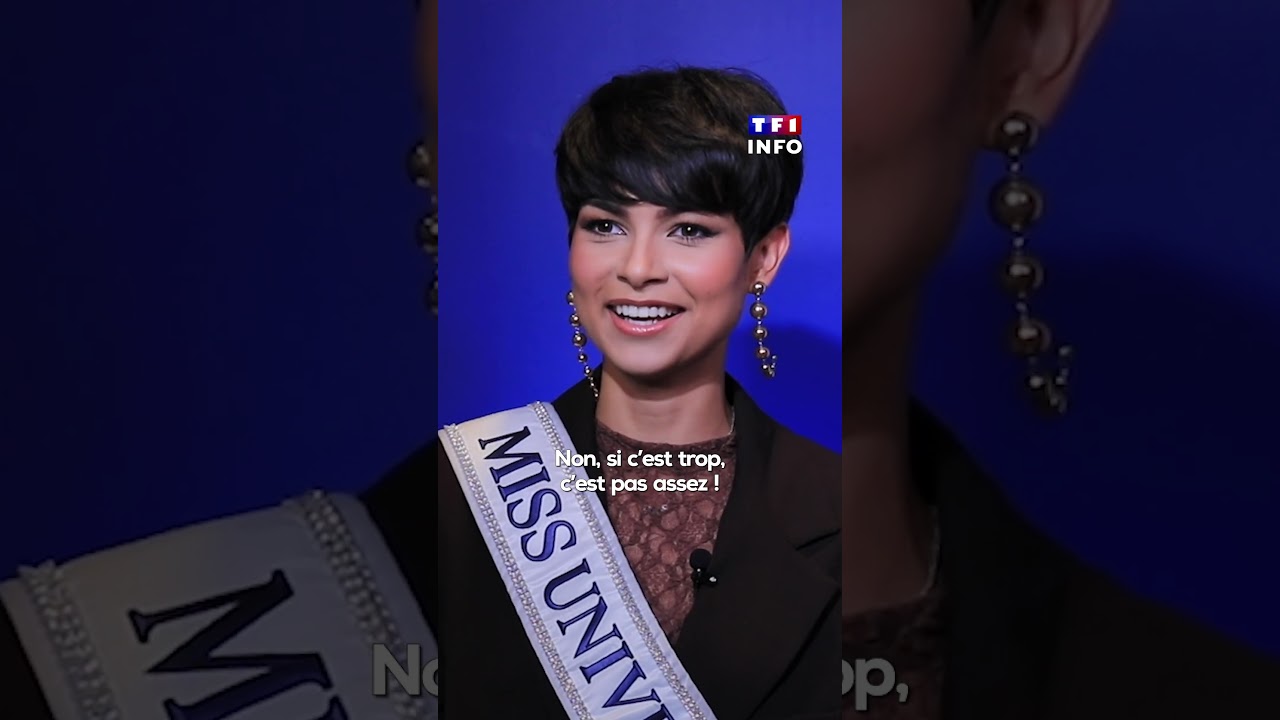 Ève Gilles, Miss France 2024, en route pour Miss Univers !｜TF1 INFO
