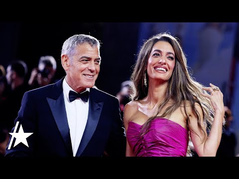 George Clooney & Amal Clooney STUN At Venice Film Festival Amid His Sinus Infection