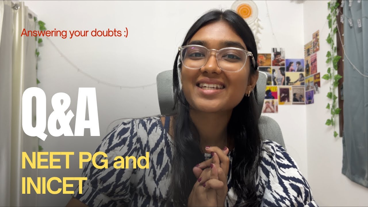 Your NEETPG & INICET Questions Answered 🩺