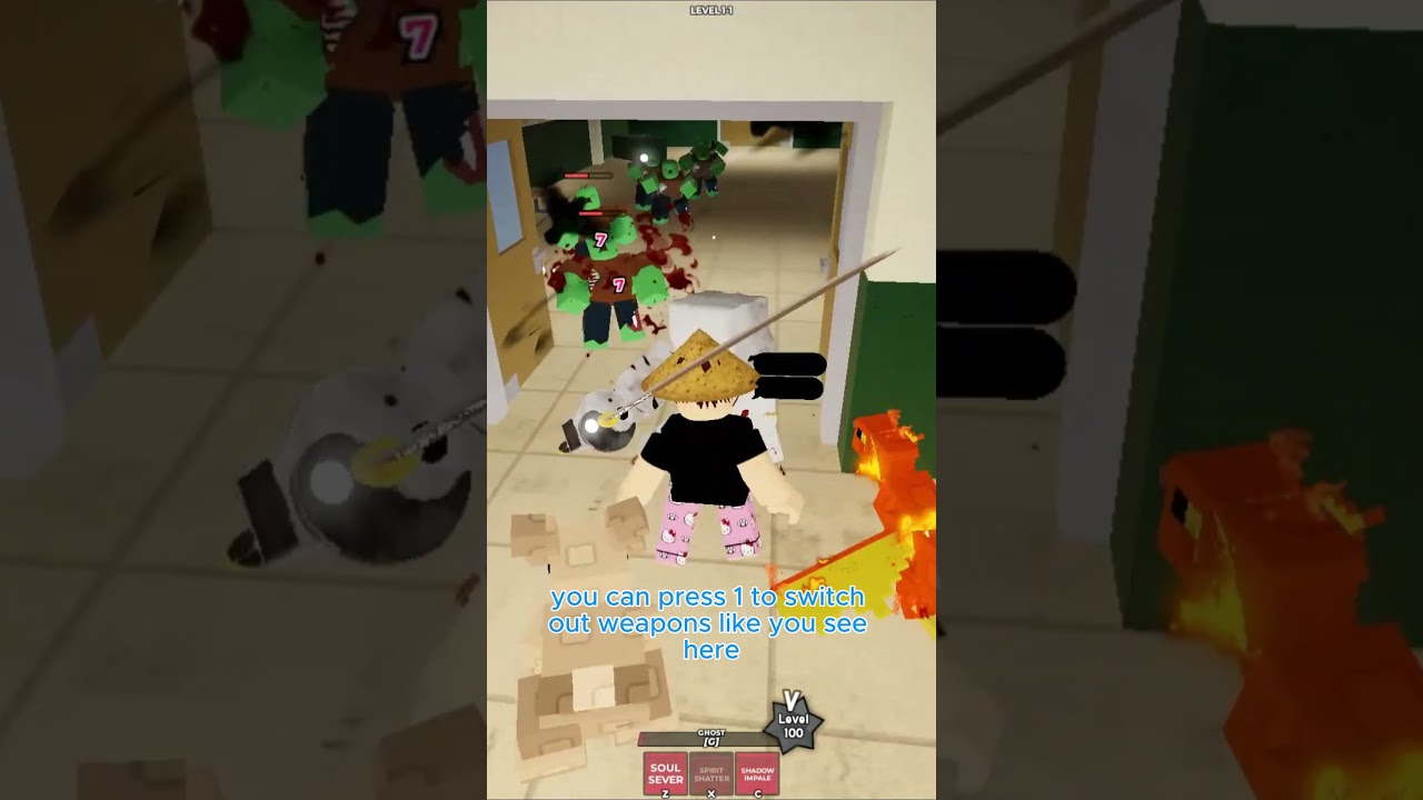 Hunty Zombie: How to Switch Weapons on PC