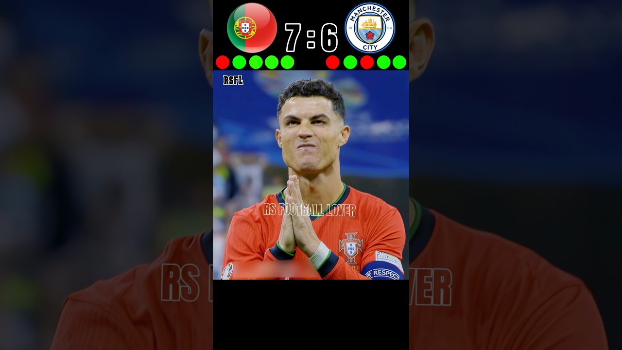 Portugal vs Man City 🤯 Penalty Shootout Fantasy