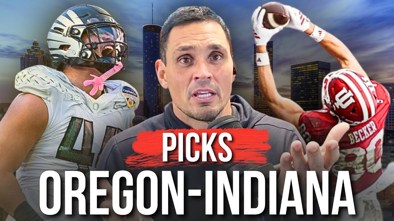Oregon-Indiana CFP Semifinal Preview & Predictions 🏈