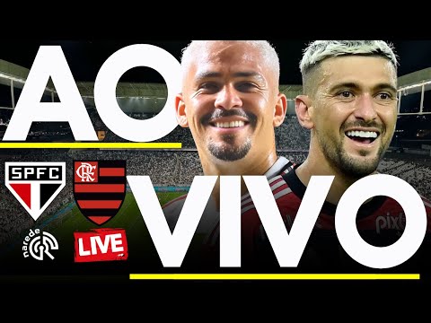 SÃO PAULO X FLAMENGO AO VIVO - JOGO AO VIVO DO BRASILEIRÃO SÉRIE A - DIRETO DA VILA BELMIRO