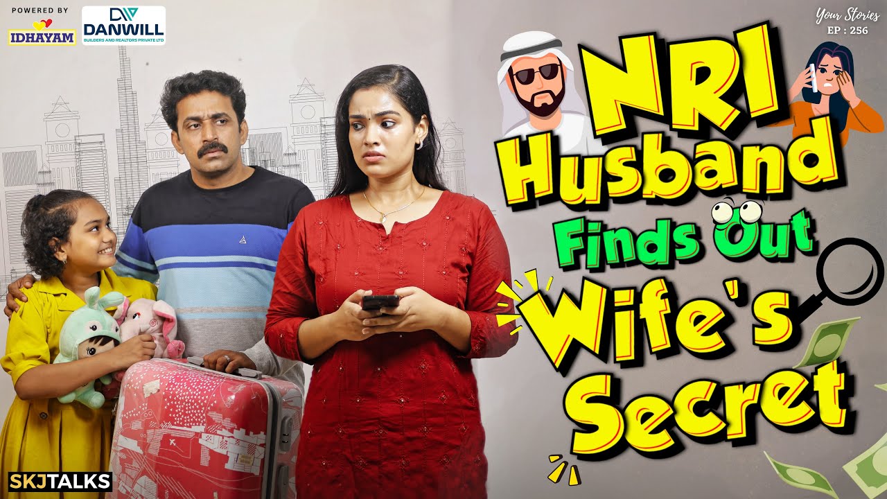 NRI Husband Finds Out Wife's Secret | When Your Partner Cheats | YS EP-256 | SKJ Talks | Short film