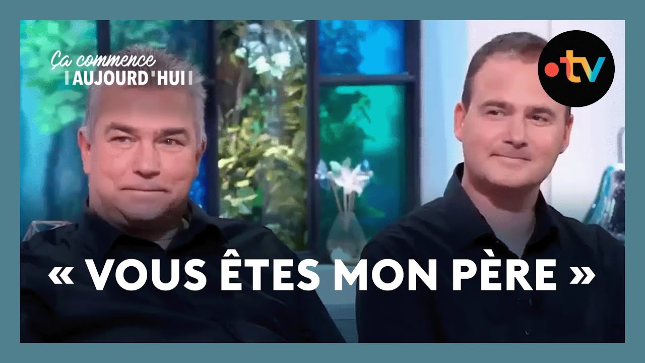 Rencontre émouvante entre père et fils à la fête des pères