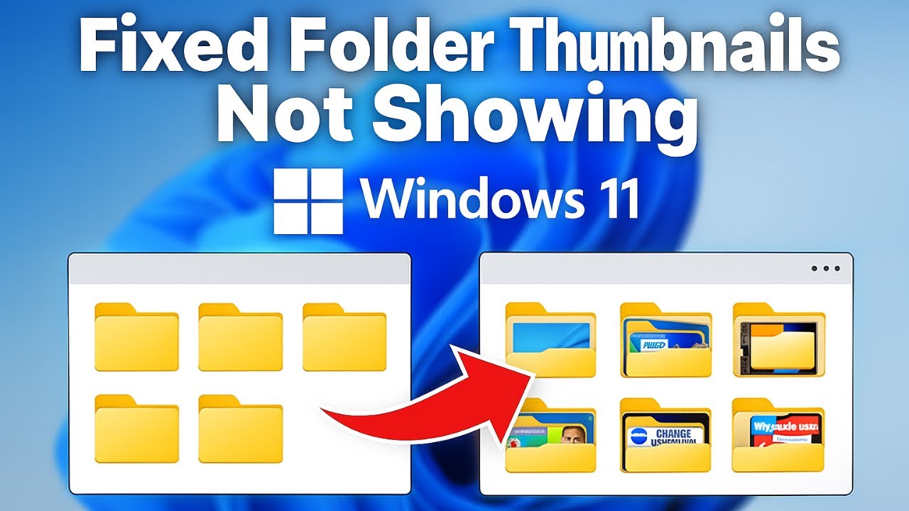 Fix Folder Thumbnails Not Showing on Windows 11 in 60 Seconds