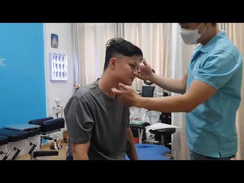 NGỦ SAI TƯ THẾ BỊ TRẸO ĐỐT SỐNG CỔ C6,C7 MẤT KHẢ NĂNG XOAY TRÁI XOAY PHẢI #nanchinhxuongkhop