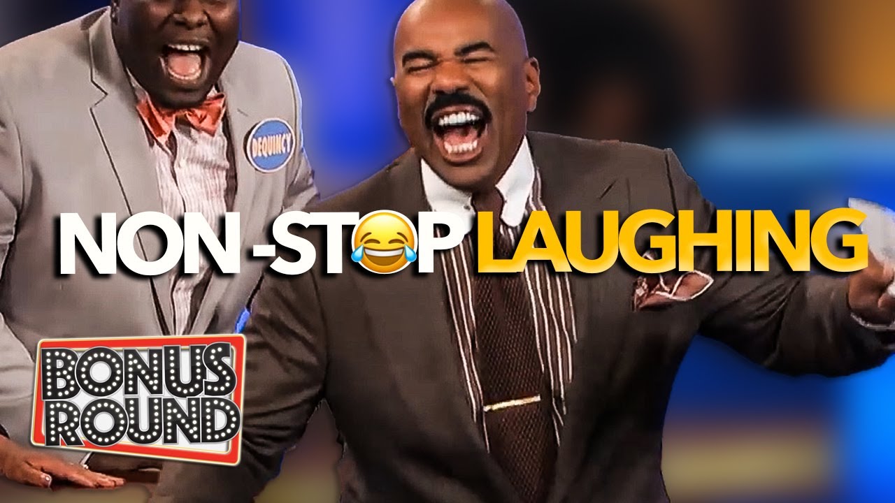 Hilarious Family Feud Moments with Steve Harvey 😂