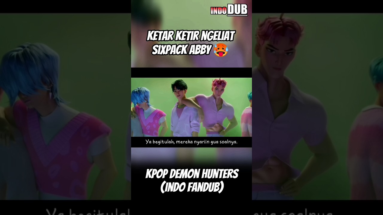 ABBY SIXPACK 🥵 | Hilarious K-pop Dubbing & Memes #Shorts