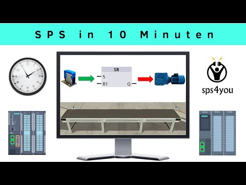 SPS Programmierung lernen in 10 Minuten - AnfÀnger Tutorial Step 7 TIA Portal