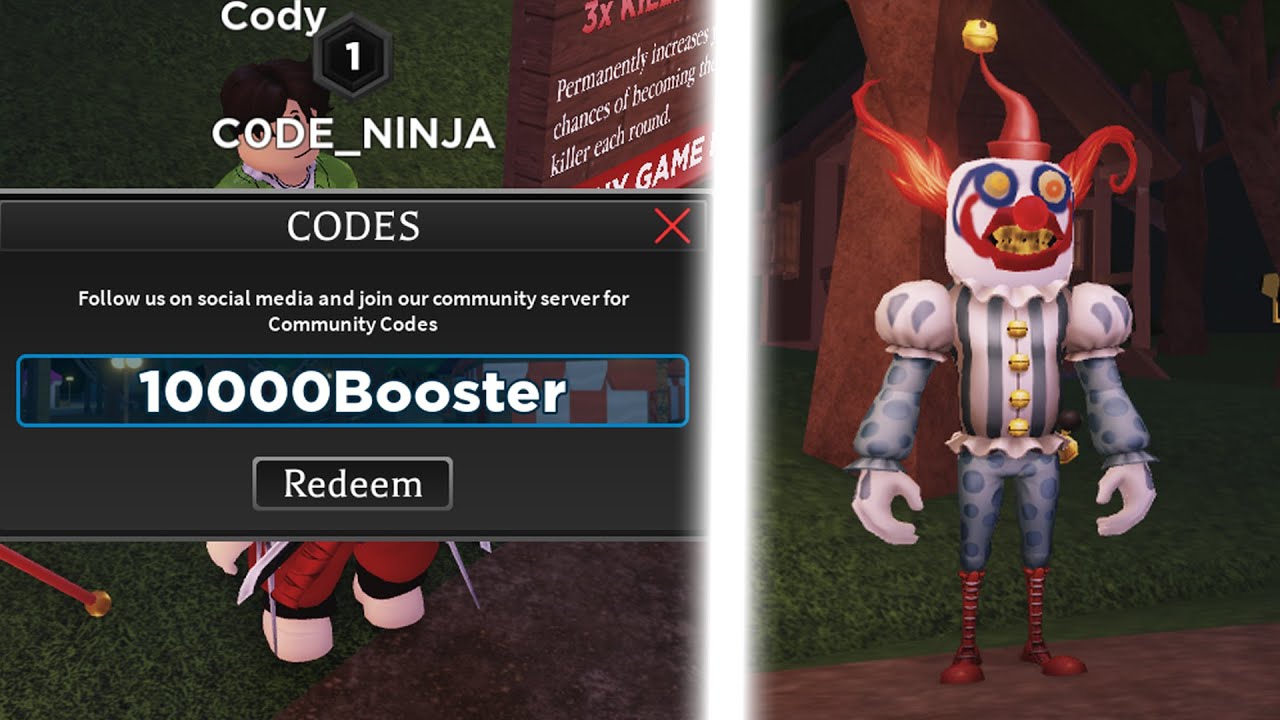 March 2023 Survive the Killer Codes for Roblox 🎮