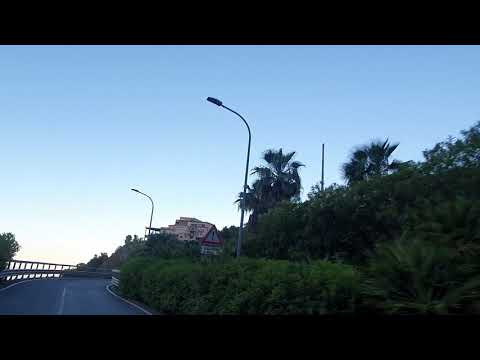 Amalia Bellantoni Sicilianca driving to Taormina Sicily