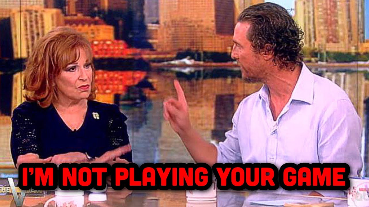 Matthew McConaughey Responds to Joy Behar After Questioning