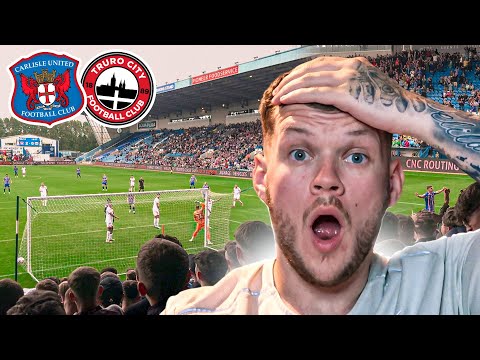 Regan Linney SECURES Three Points for Carlisle United as he scores a INCREDIBLE GOAL vs Truro City