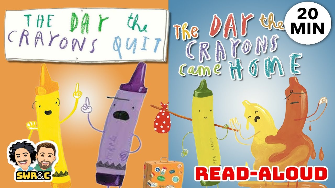 20-Min Read-Alouds: Two Crayons Books 📚
