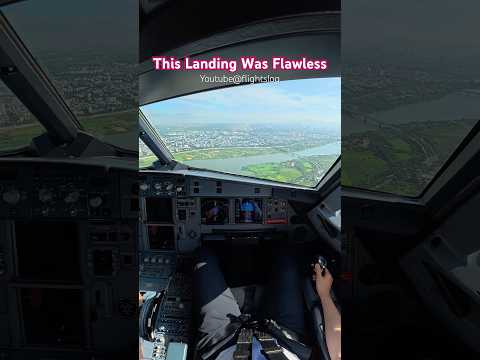 This Landing Was Flawless #landing #airbus #aviation