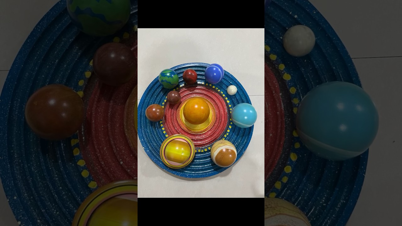 3D Model of Solar System Unboxing