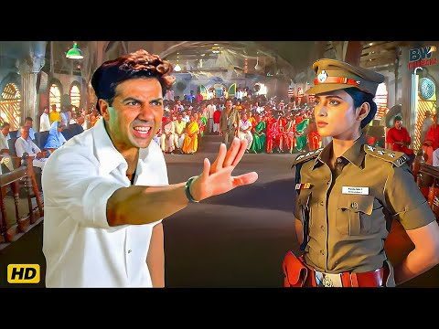 इस वर्दी की अकड़ किस और को दिखा.. मैं तेरा कानून तोड़ कर तेरे हाथ में रख दूंगा | Sunny Deol Dialogues