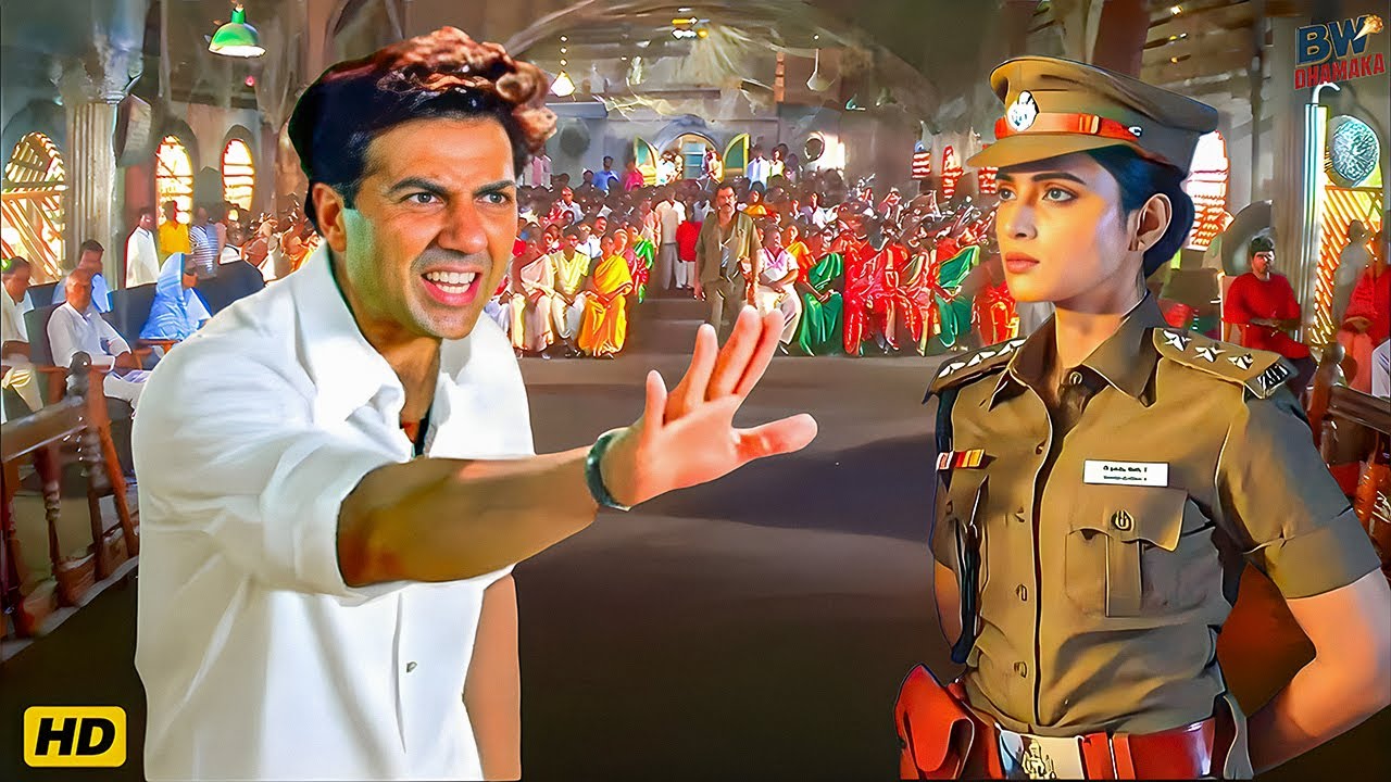 Sunny Deol का धमाकेदार डायलॉग: वर्दी की अकड़ और कानून का खेल 🔥
