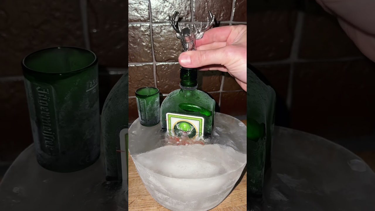 How Cold Is Too Cold? Perfect Ice Shots with Jägermeister ❄️