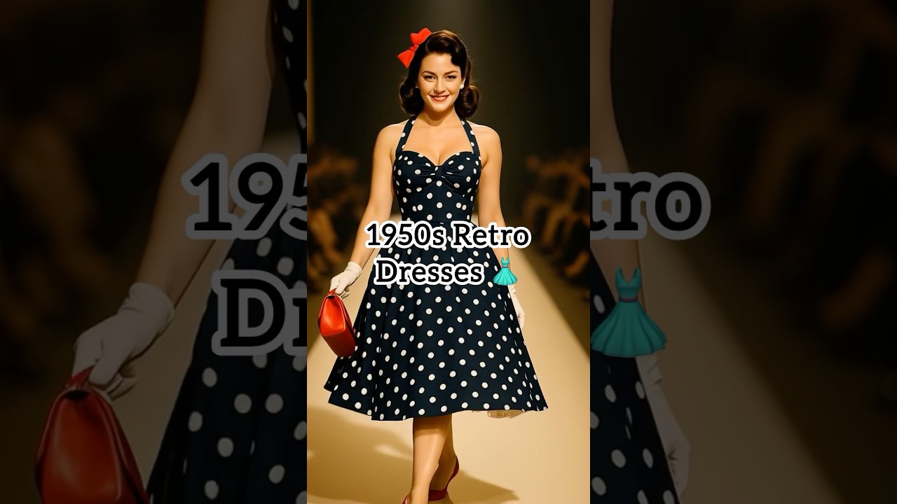 1950s Retro Dresses: Vintage Silhouettes & Style