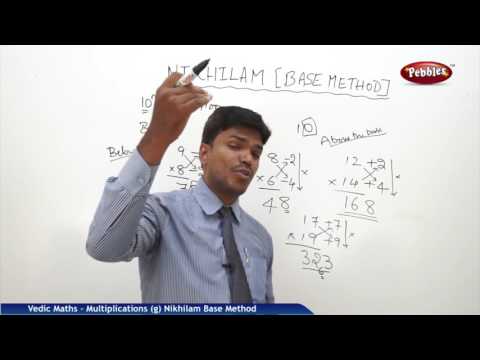 Nikhilam Base Method in vedic maths | Speed Maths | Vedic Mathematics